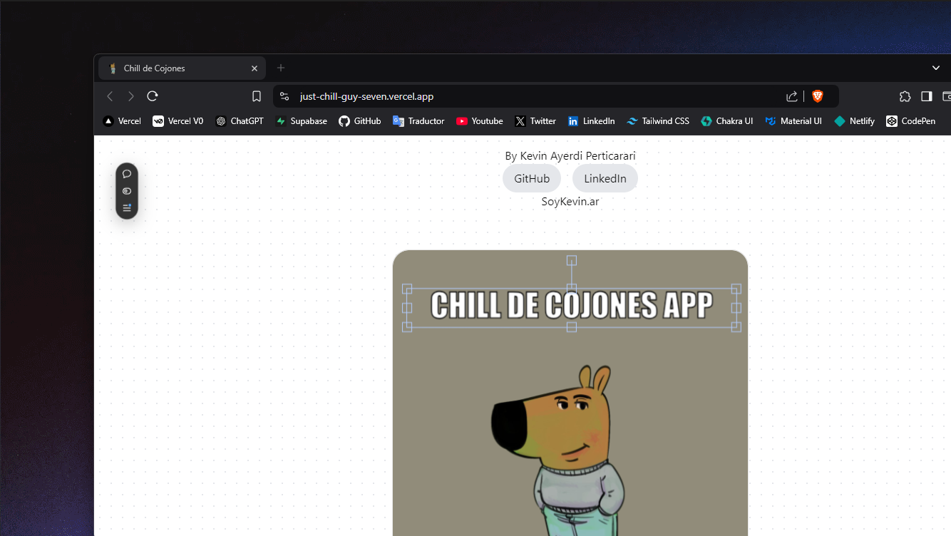 Chill Guy - Generador de Memes