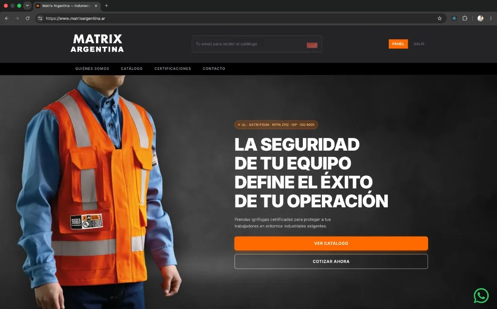 Matrix Argentina - Sitio Web Oficial